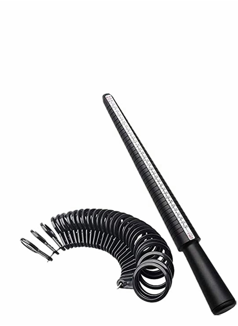 Generic Ring Sizer Measuring Tool Set, Ring Gauges&Finger Sizer Mandrel (Four Sizes) for Jewelry Sizing Measuring  - Image 1