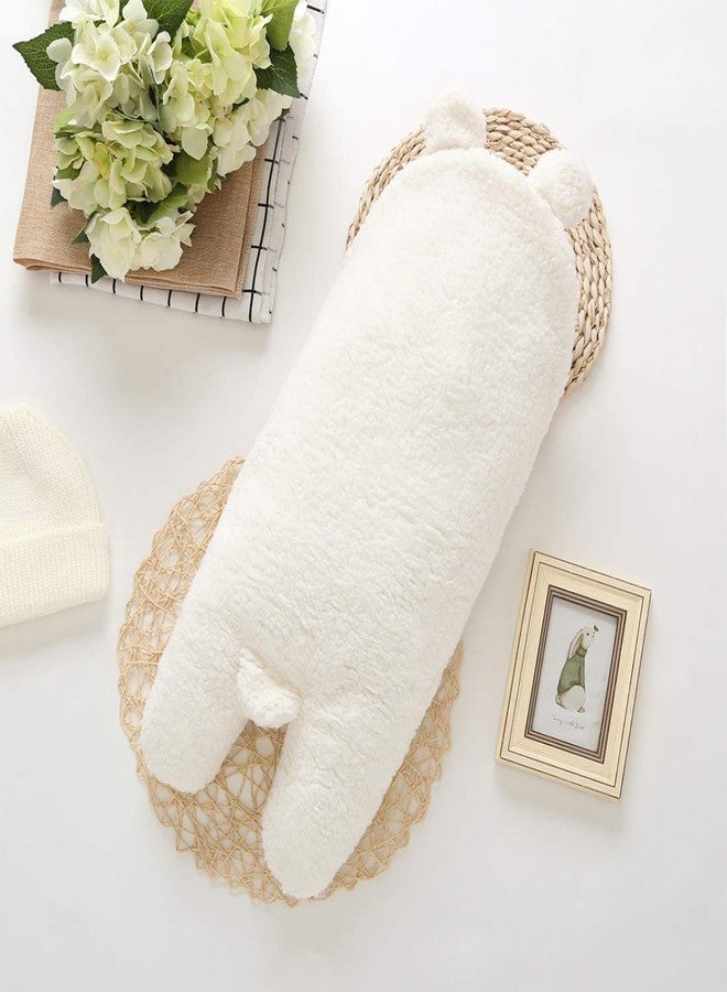 First Kick مجموعة بطانيات الأطفال حديثي الولادة من فيرست كيك، عبوة من قطعتين، لون أبيض وأزرق سماوي، تتضمن غطاءً فائق النعومة للأطفال، مصنوعًا من الصوف المتين والبوليستر، بالإضافة إلى كيس نوم للأطفال الرضع (76 سم × 70 سم، من 0 إلى 6 أشهر). - Image 4