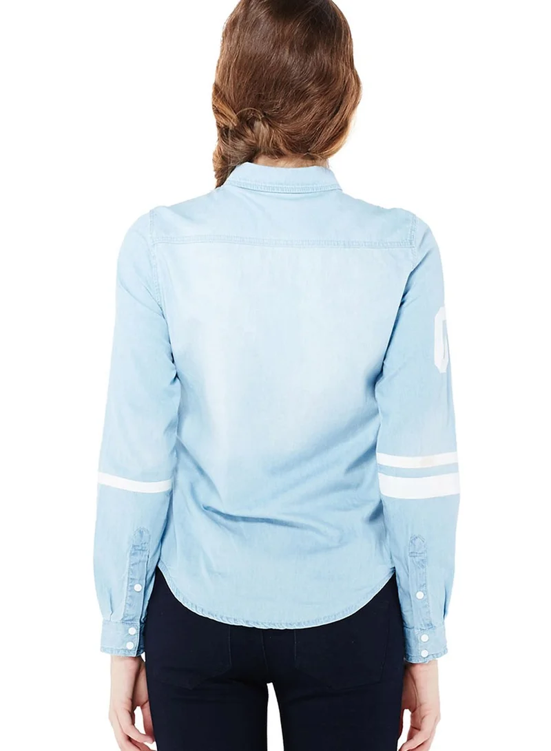 VERO MODA College Denim Shirt