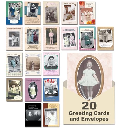 Leanin' Tree Maggie Mae's Family Album, Made In USA, 20 Assorted Cards with Envelopes All Occasion, Birthday Cards Funny Enough to Make You Laugh, Includes Encouragement, Friendship, Thank You - Image 1