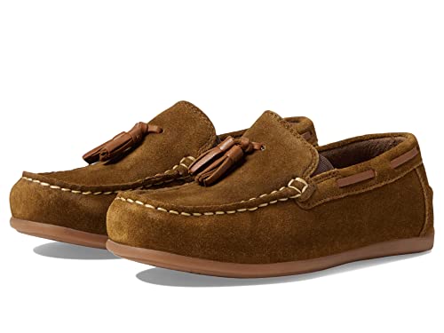Florsheim Boy's Jasper Jr Moc Toe Drop Tassel (Toddler/Little Kid/Big Kid) Mocha 11 Little Kid M - Image 1