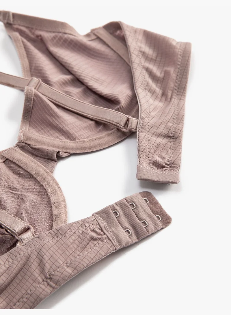 KOTON Tissued Under Wired Non Padded Bra