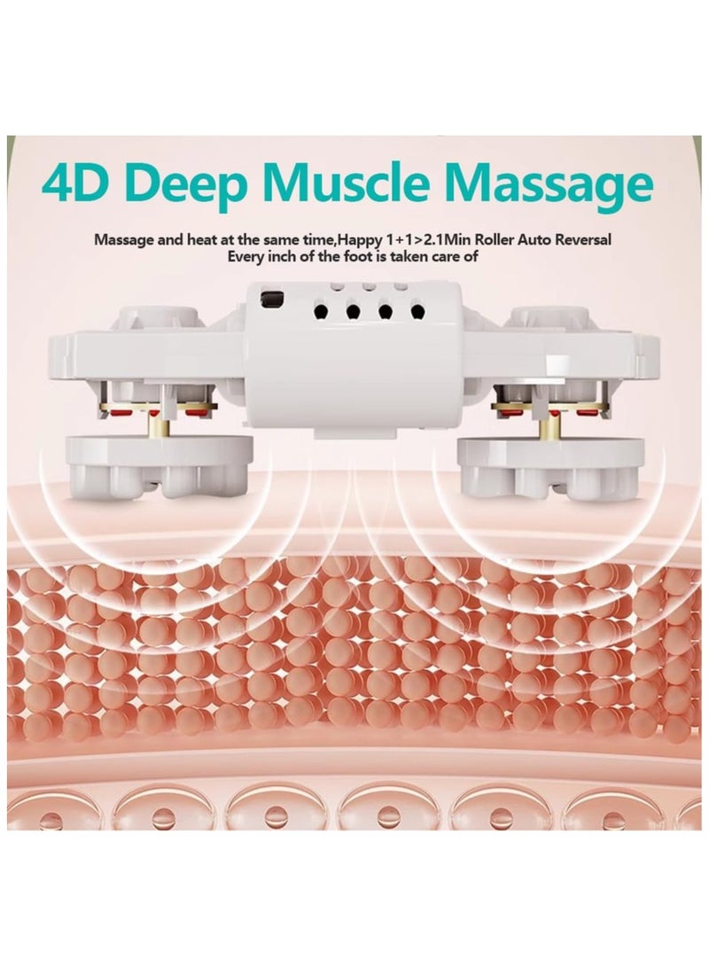 general Foot Massager for Neuropathy,Shiatsu Foot Massager Kneading and Rolling Home Massagers for Feet Feet Massager With Heat Calf Leg,Arm for Men Women Father Mom Parents and The Elderly - Image 3