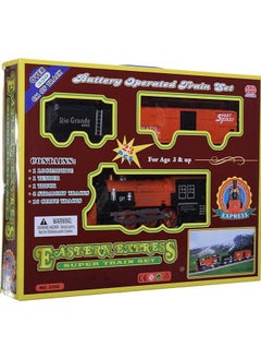 Generic Toy Train with Multicolored Railway  - Image 1