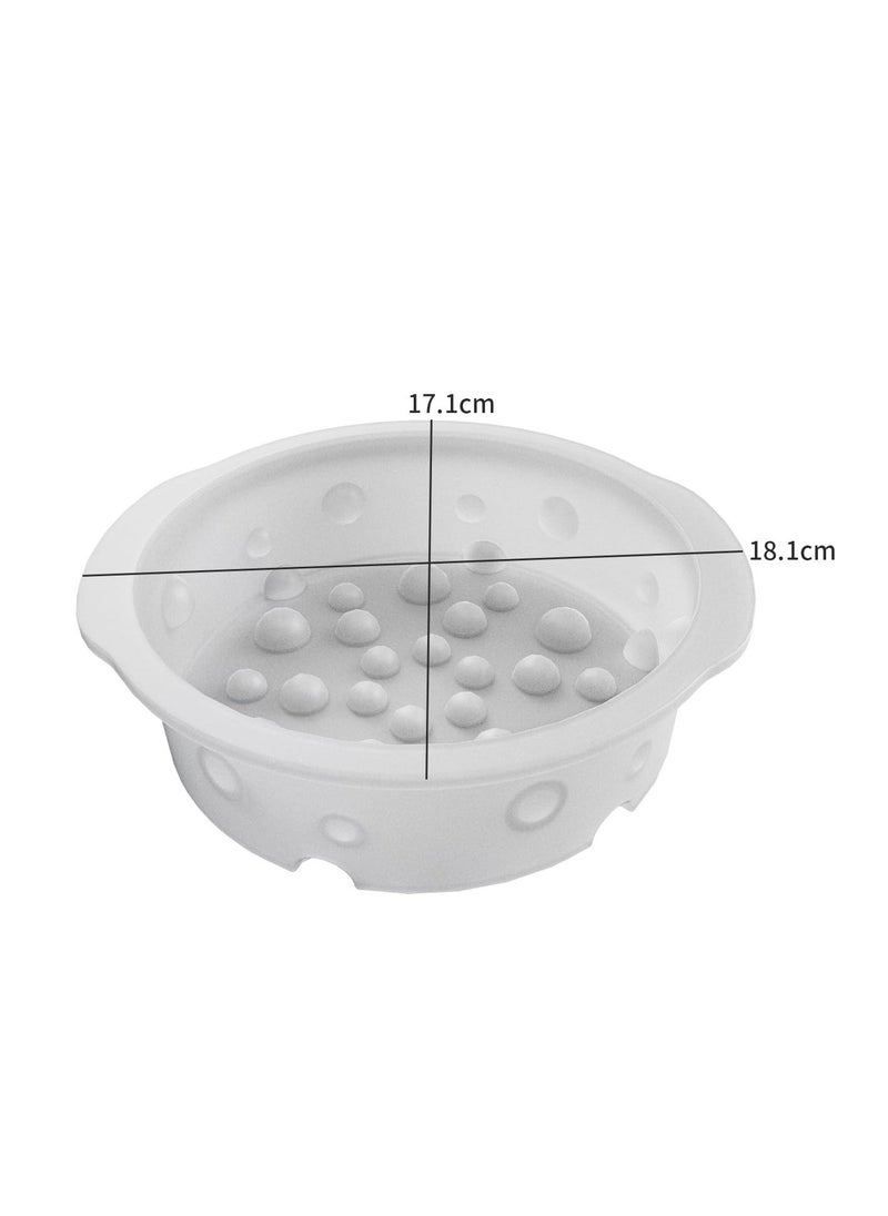 SYOSI Cake Mold, Cheese Mold, for Baking, Round Cake Baking Pan Non-Stick Quick Release, 6 inch + 8 inch Cake Mold, Resin Casting Mold, Soap Making Molds, Silicone Mold for Candle Home  - Image 5