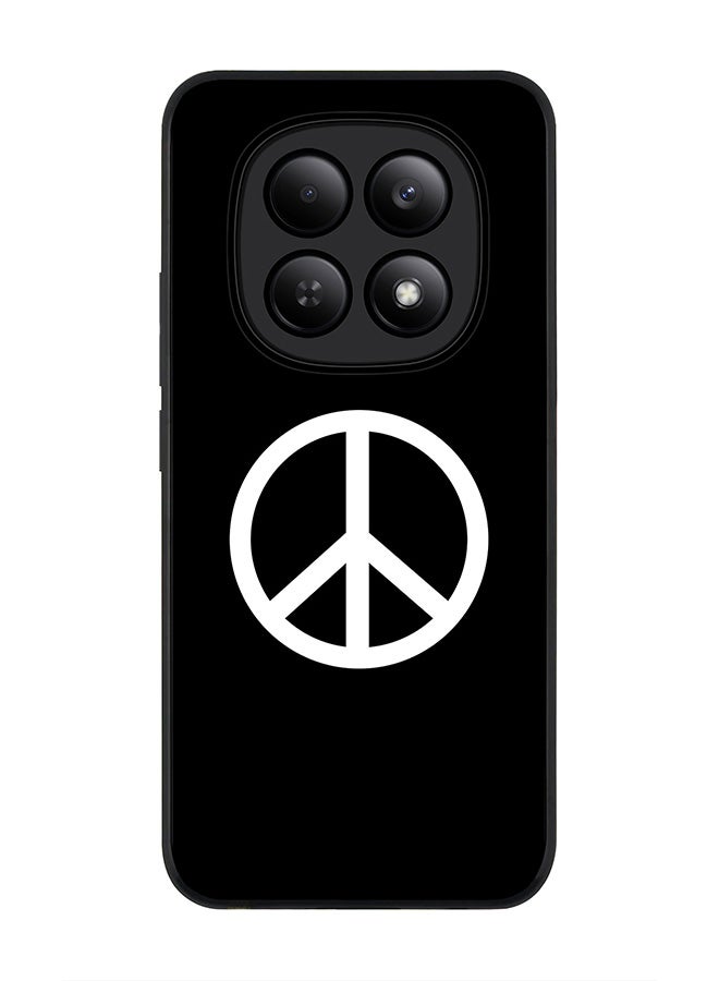 For Xiaomi Redmi Note 15 4G Case,Slim fit Camera Protection, Shockproof Thin Phone cover  - Peace Sign