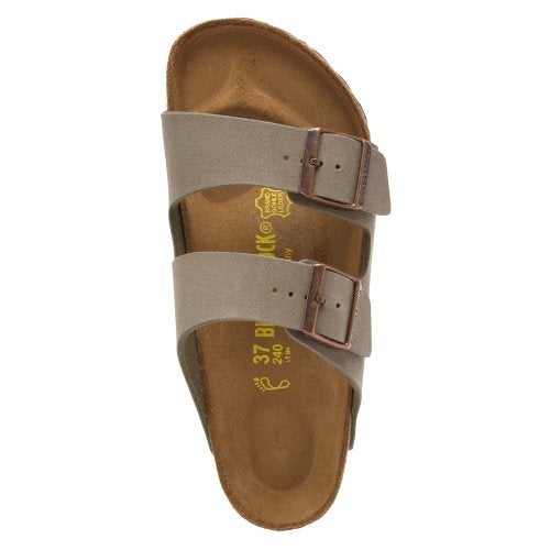 Birkenstock Unisex Arizona Sandal,Stone Birkibuc,37 N EU - Image 5