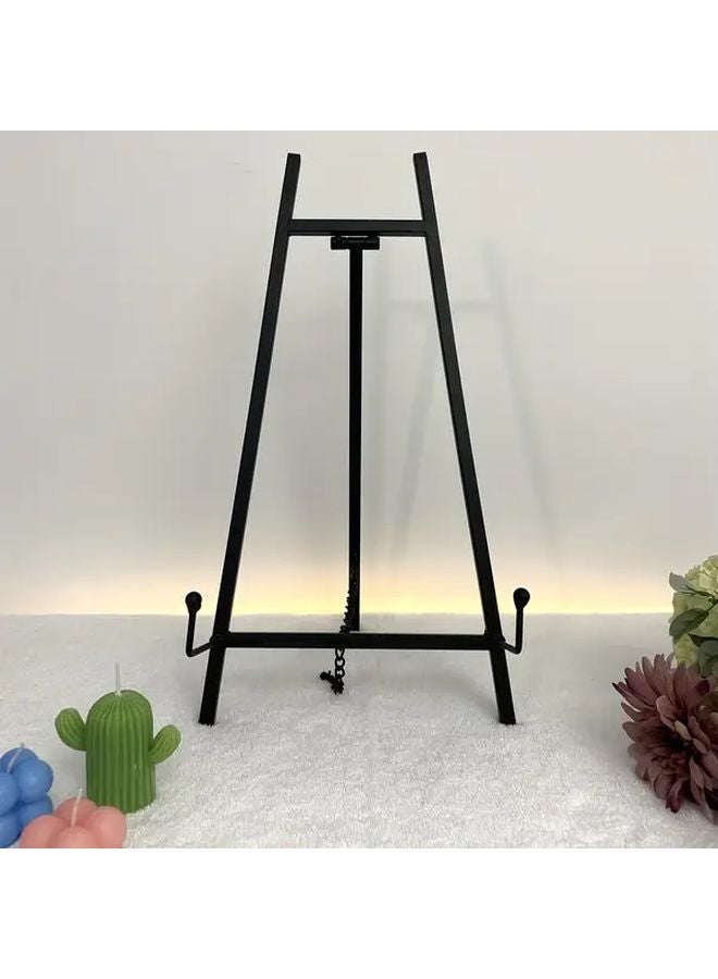 Polychrome Iron Folding Mini Picture Frame Portable Desktop Display Stand Wedding Table Card Holder - Image 2