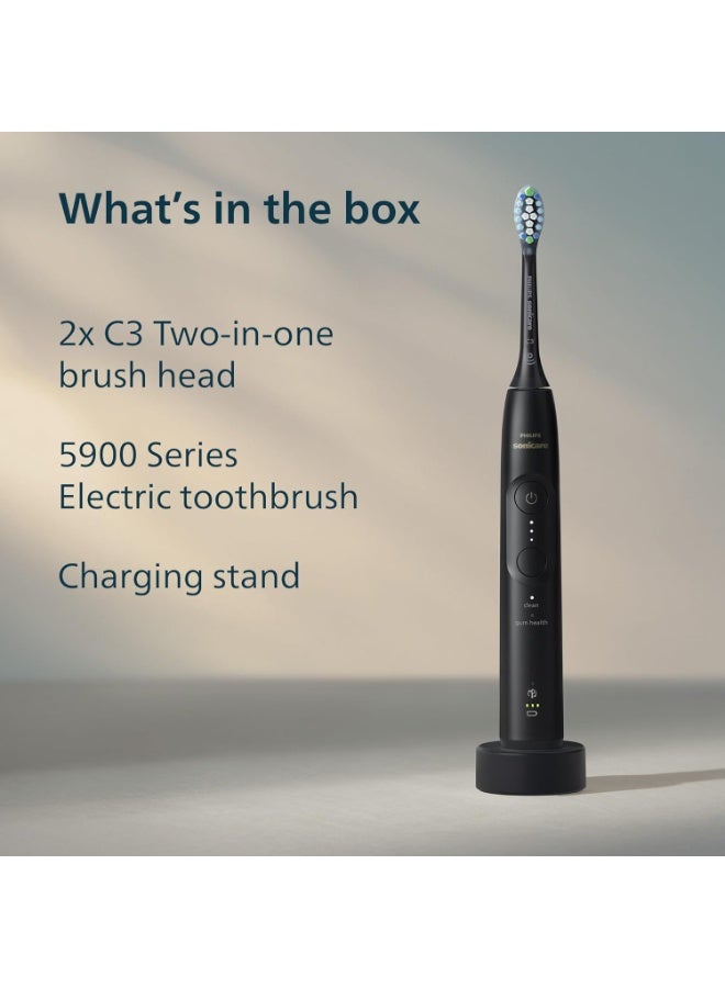 Philips 5900 Rechargeable Toothbrush Black - Image 4