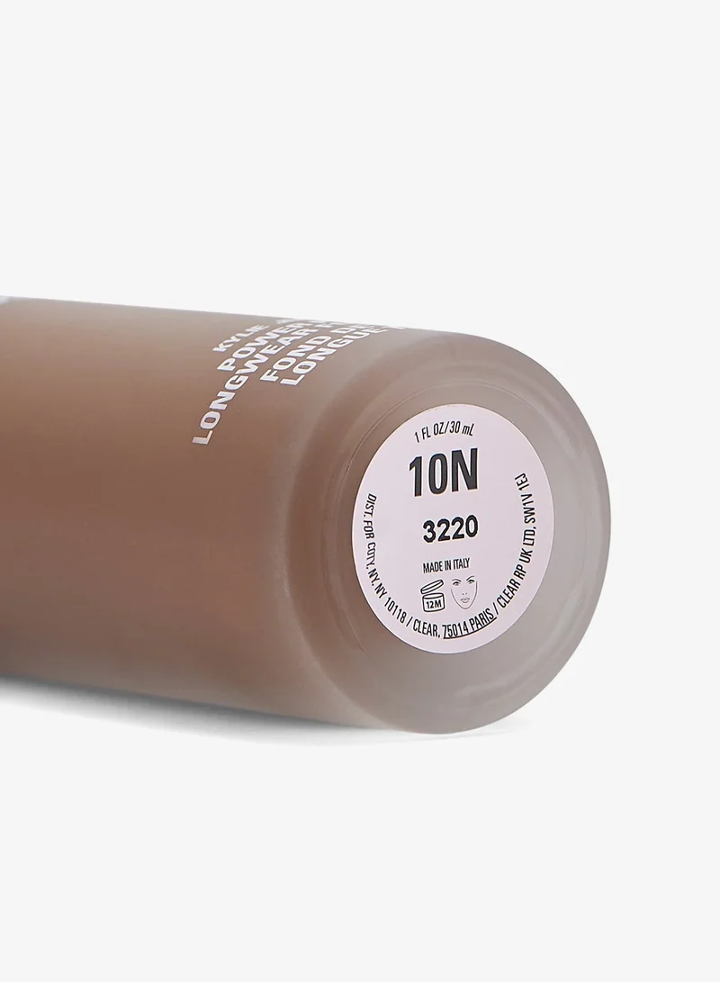 Kylie Cosmetics 10N Power Plush Longwear Foundation - 10N, 30Ml for Women | Best Price UAE