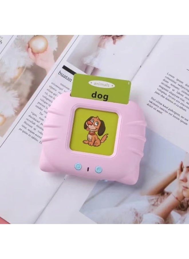 Talking Flash Cards Learning Toy for Toddlers – Educational Audible Flashcards with 224 Words in Arabic & English, Interactive Speech Therapy & Sight Words Learning for Kids  - Image 4