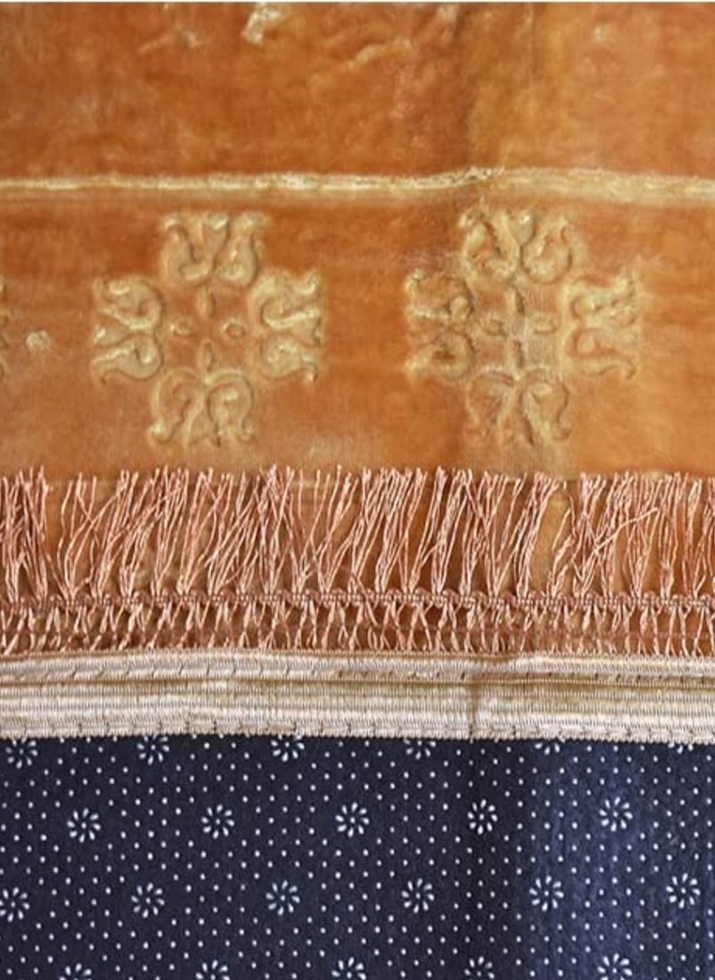 Extra Large Beige Islamic Prayer Mat Musalla  - Image 3