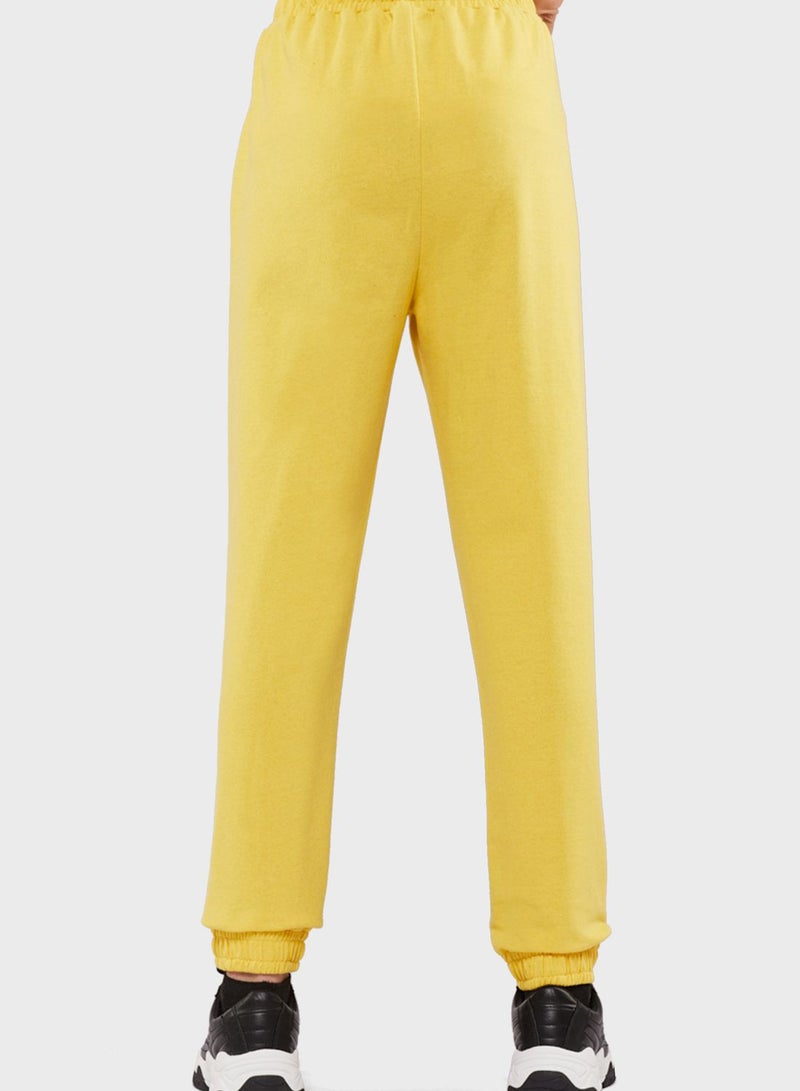 Blue Age High Waist Sweatpants - Image 2