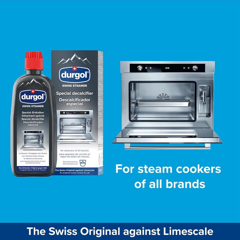 Durgol Swiss Steamer Descaler/Decalcifier for Steamer Ovens, 16.9 Fluid Ounce Bottle - Image 3