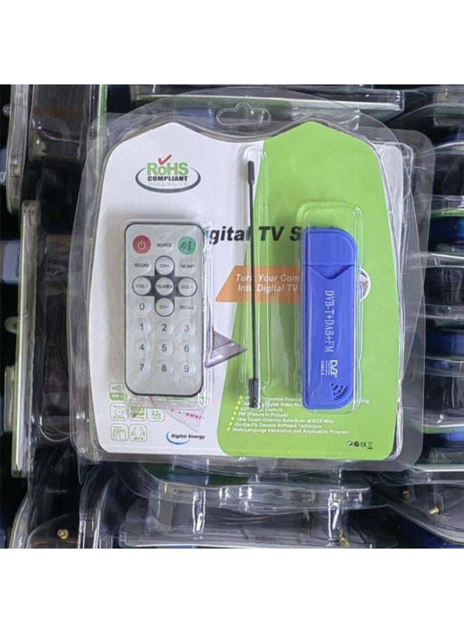 محول منسق موالف رقمي USB 2.0 DVB-T+DAB+FM+SDR - اللون: أزرق R828D - Image 5