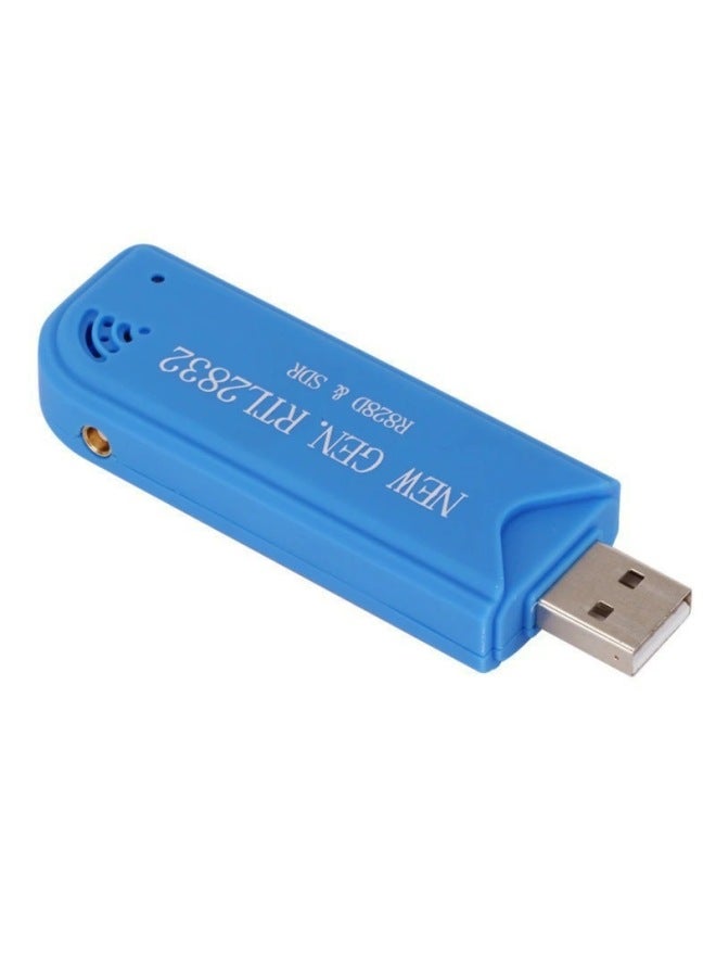 محول منسق موالف رقمي USB 2.0 DVB-T+DAB+FM+SDR - اللون: أزرق R828D - Image 1