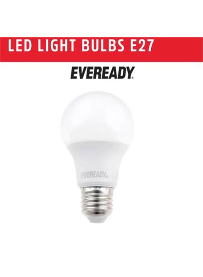 إفريدي مصباح LED A60 بقوة 9 واط وقاعدة E27، ضوء نهاري - مصباح LED موفر للطاقة بقوة 900 لومن، يعادل مصباحًا متوهجًا بقوة 66 واط، للاستخدام المنزلي والمكتبي - ضوء أصفر - Image 2