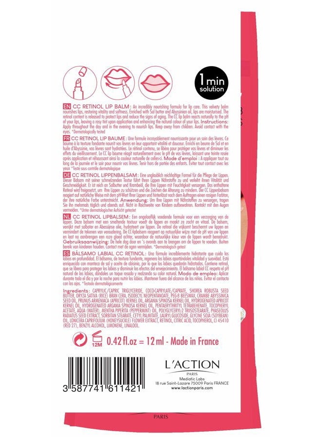 L'Action Paris CC Retinol Lip Balm - Image 2