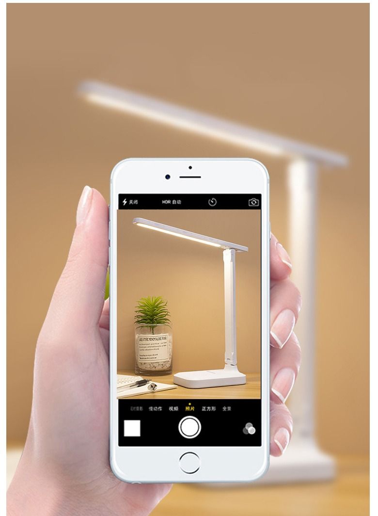 عربست مصباح مكتب LED، مصباح طاولة للقراءة بتحكم باللمس بدون وميض، 3 أوضاع ألوان، مصباح قابل للطي للطاولة، مصباح قراءة للعناية بالعين للمكتب والمنزل والمبيت، واجهة USB 5 فولت 1 أمبير (لتر)مصباح مكتب LED، مصباح طاولة للقراءة بتحكم باللمس بدون وميض، 3 أوضاع ألوان، مصباح قابل للطي للطاولة، مصباح قراءة للعناية بالعين للمكتب والمنزل والمبيت، واجهة USB 5 فولت 1 أمبير (لتر) - Image 4