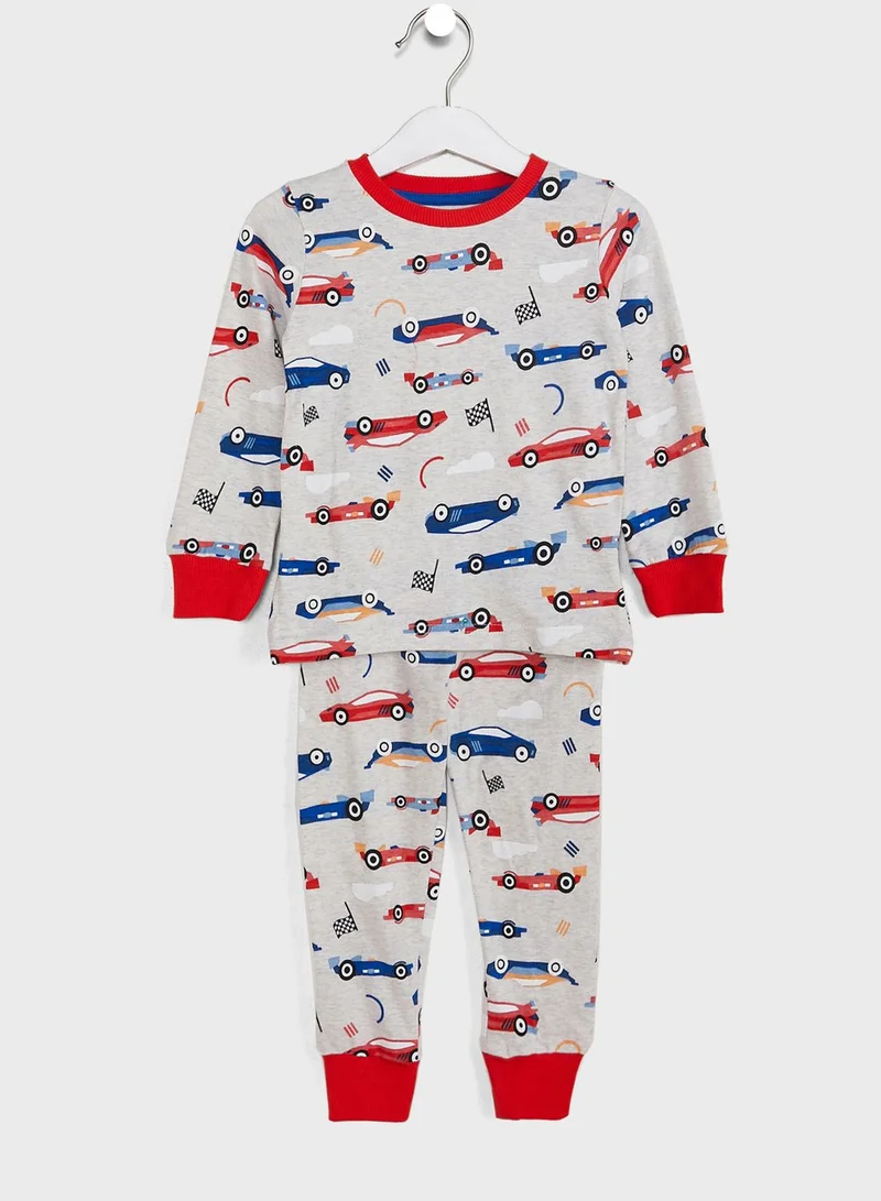 mothercare Transport Pyjamas - 2 Pack