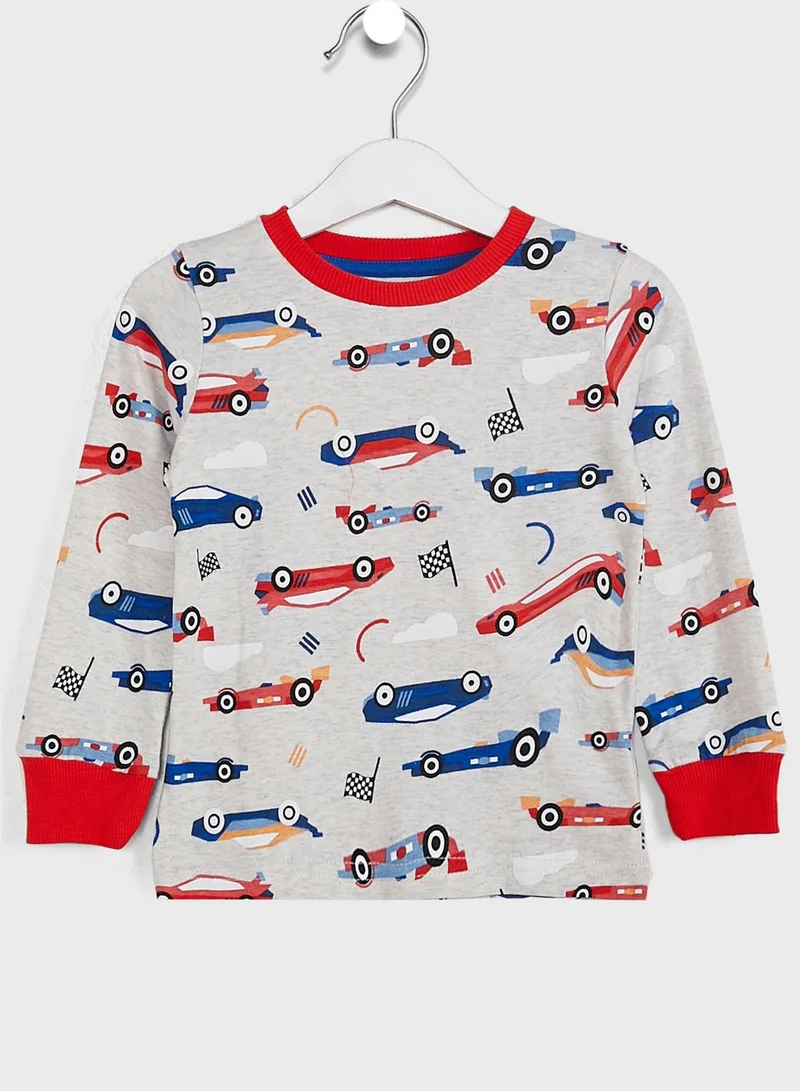 mothercare Transport Pyjamas - 2 Pack