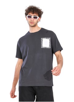 Nine men's t-shirt, dark brown