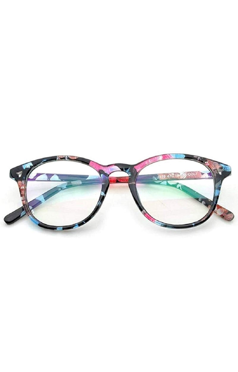 Peter Jones Round Anti Glare Reading Glasses for Men and Women | Computer Readers UV Protection lenses (AG016) - Image 1