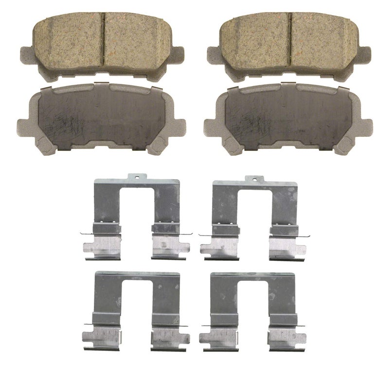 Wagner Brake ThermoQuiet QC1281 Ceramic Disc Brake Pad Set - Image 1