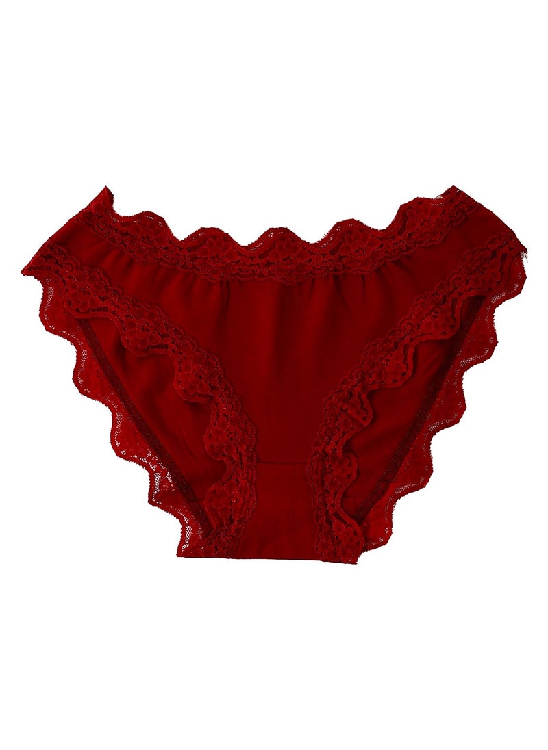 Mesery - Bundle OF (5) Cotton Panties Dantel - Image 1