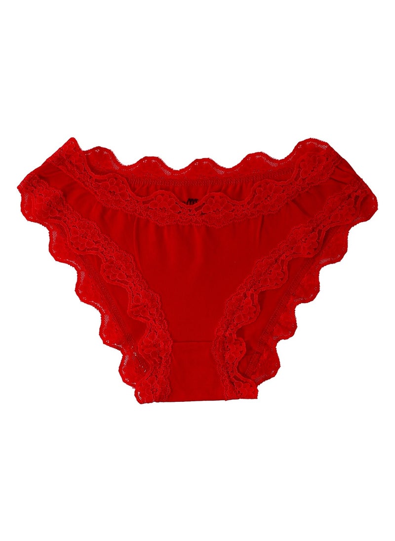 Mesery - Bundle OF (5) Cotton Panties Dantel - Image 1