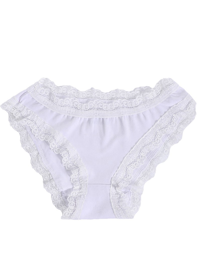 Mesery - Bundle OF (5) Cotton Panties Dantel - Image 1