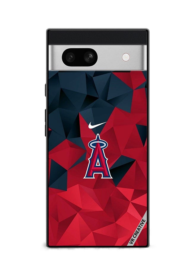 VR CREATIVE Protective Case Cover For Google Pixel 7a Los Angeles Design Multicolour - Image 1