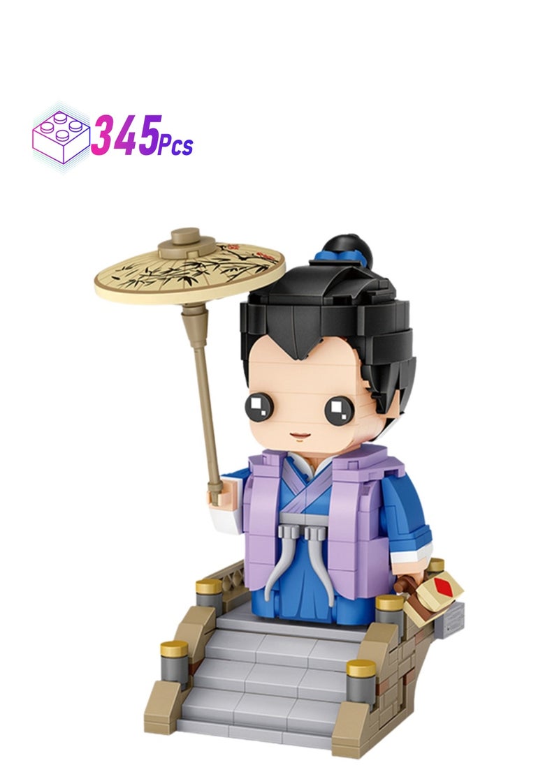 345pcs Xu Xian Character Model Set Building Blocks Creative Diy Assembly Building Assembly Toys Children Adult Home Decoration  - Image 1