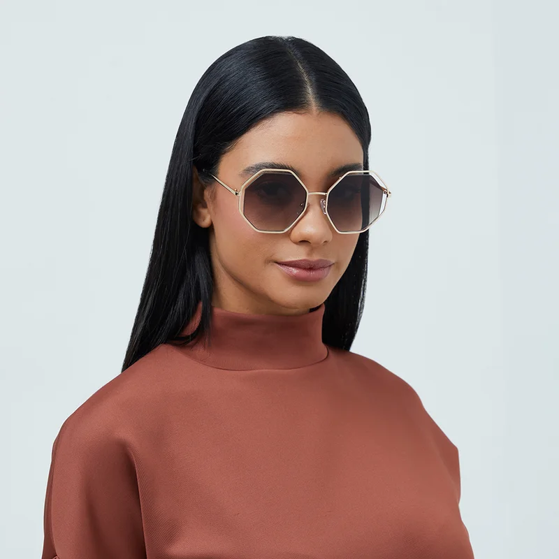 Blackout Women's BlackOut INESSA - Geometric - Full Rim - Sunglasses