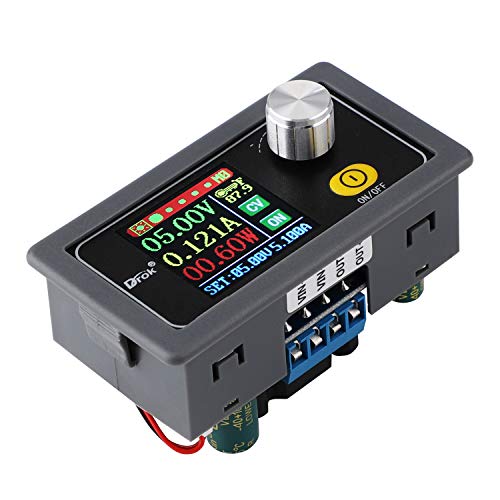 DROK Adjustable Voltage Regulator DC, Buck Boost Converter 6.0V-36V 9v 12v to DC 0.6-36V 24v 5A Power Supply Panel, Constant Current Volt Step Up Down Module - Image 3