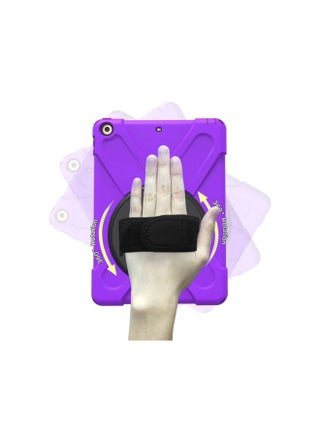 Protective Case For 2023 Ipad Air 5 10.2 Inch Pro 11 Hand Strap/back Strap Anti-fall 10th Generation Shell-Color:Purple Hand Strap-Applicable Model:Ipad 11th Generation (2025)/10th Generation- 10.9inch Universal (with Pen Tray) - pzsku/Z6D37A5CBD5C88EF4F99BZ/45/1746214053/ce5787c1-0f3b-45bc-bad3-a36f69d4cd47