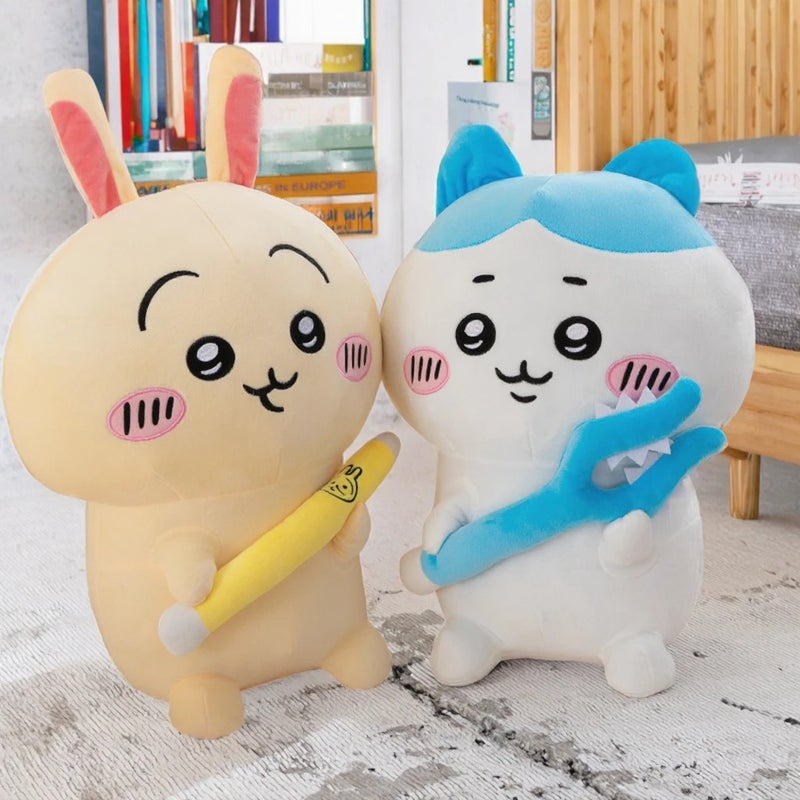 Y&D Hot Selling Chiikawa Pillow Self-Depreciating Bear Little Eight Doll Plush Toy for Home Decoration for Valentine's Day Gift - Image 4