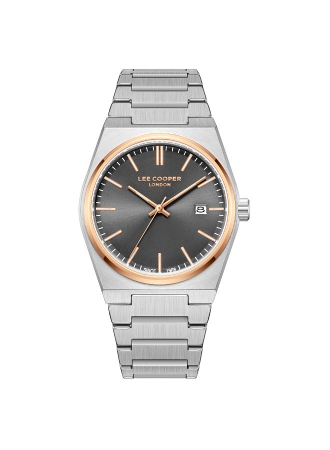 Lee Cooper ساعة يد معدنية للرجال LC08196.560 - 40 مم - Image 1