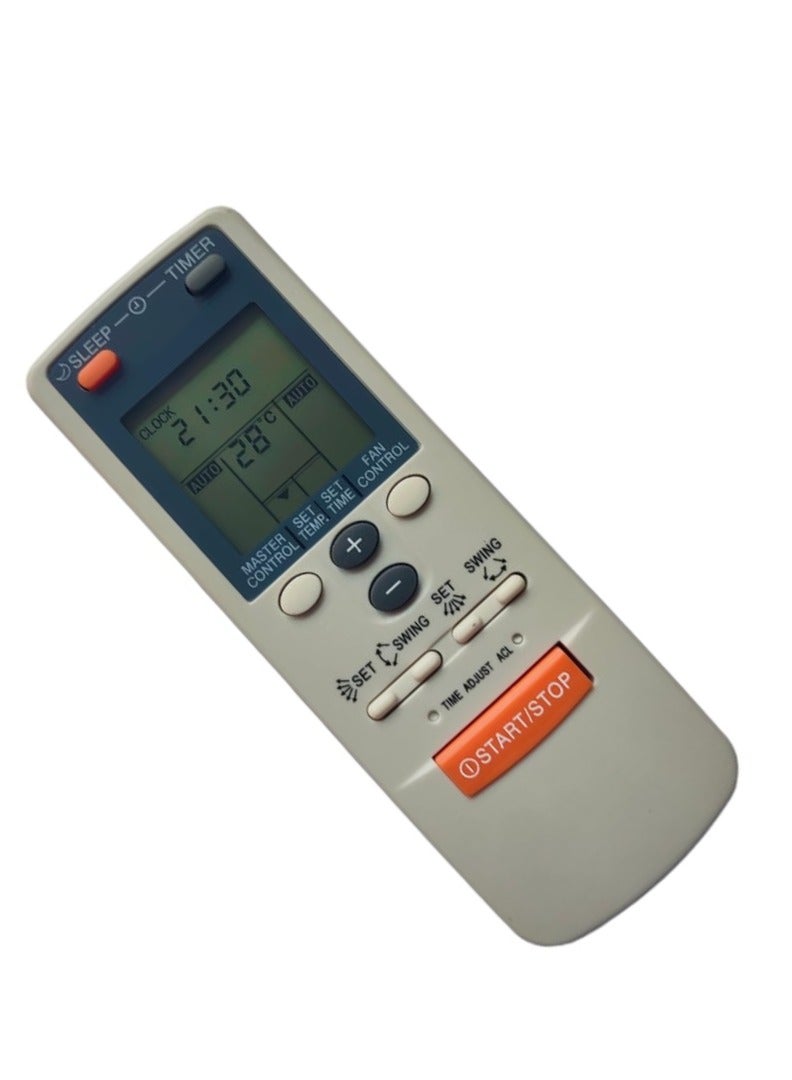 ELTRAZONE جهاز تحكم عن بعد مكيف الهواء رقم 86 (بدون إضاءة خلفية)، متوافق/بديل لجهاز تحكم مكيف الهواء O General – مطابق تمامًا لمكيفات O General – موثوق، بسيط، استعادة كاملة للوظائف - Image 3