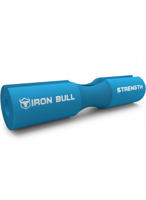 Advanced Squat Pad - Barbell Pad for Squats, Lunges & Hip Thrusts - Neck & Shoulder Protective Pad Support (Blue)