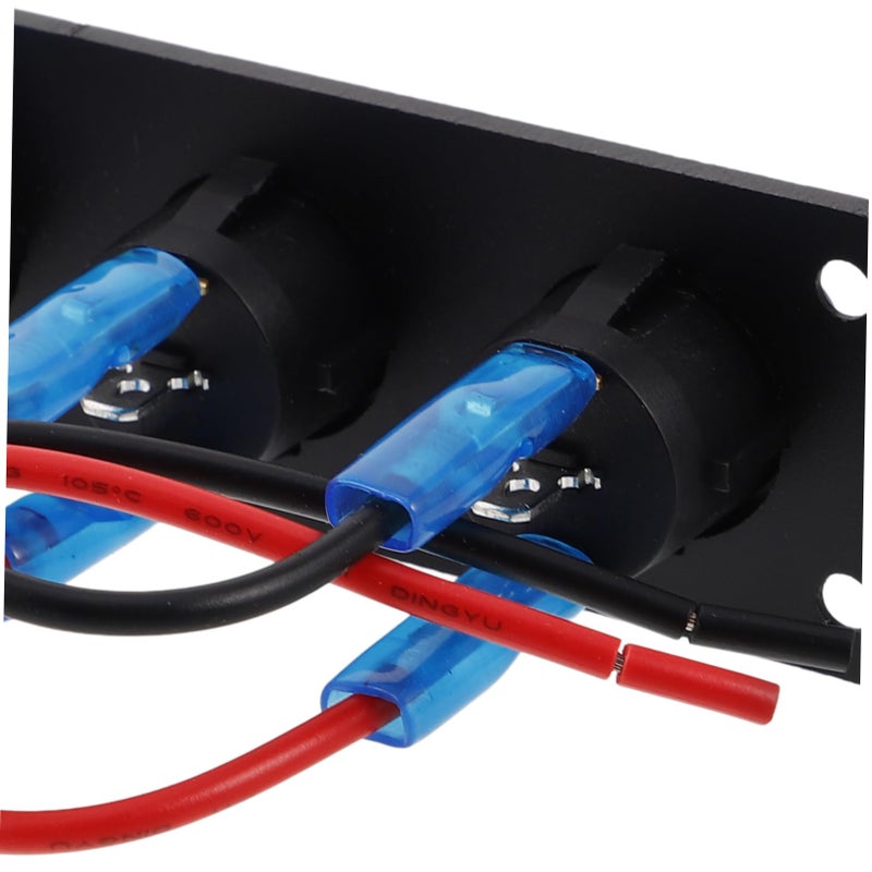 24V LED Illuminated Rocker Switch Panel Indicator Light for Boat Car Automotive Performance - Image 4