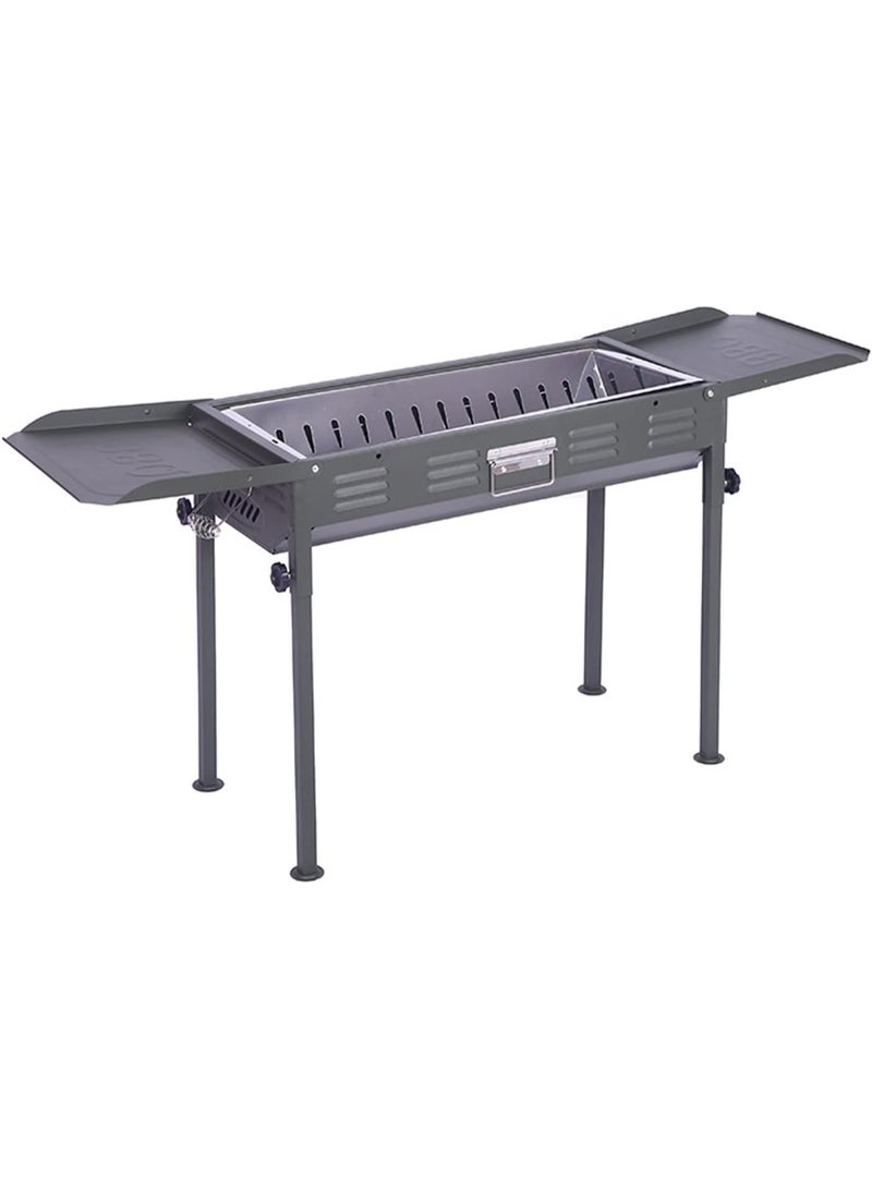 DubaiGallery Portable Foldable Metal BBQ Grill – Perfect for Camping, Beach, and Outdoor Events - Image 2