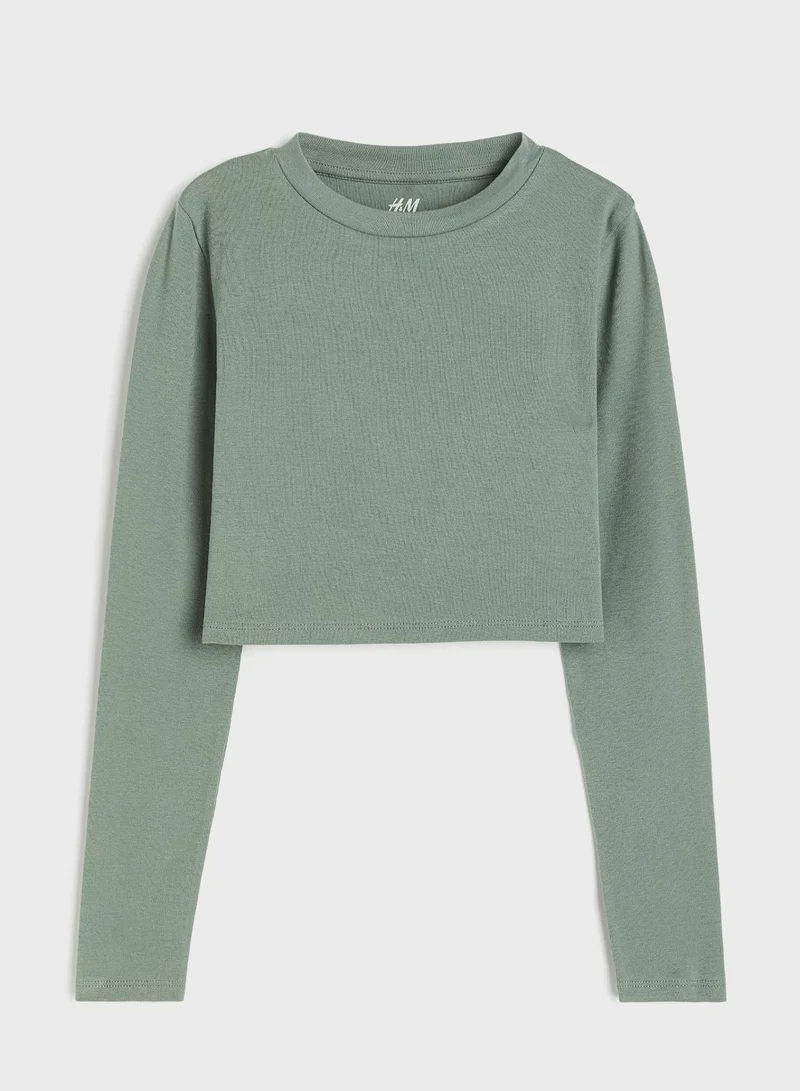 اتش اند ام Kids Crew Neck Top