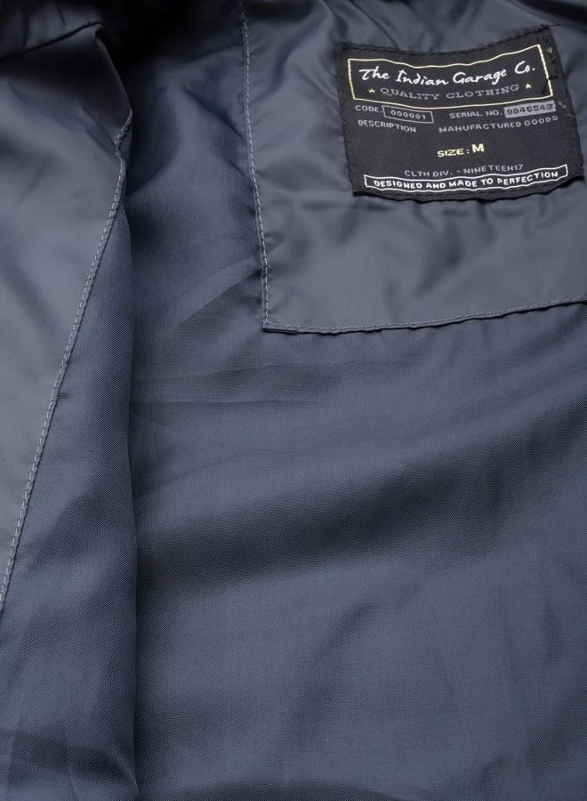 شركة المرآب الهندية Men Slim Fit Colourblocked Puffer Jackets