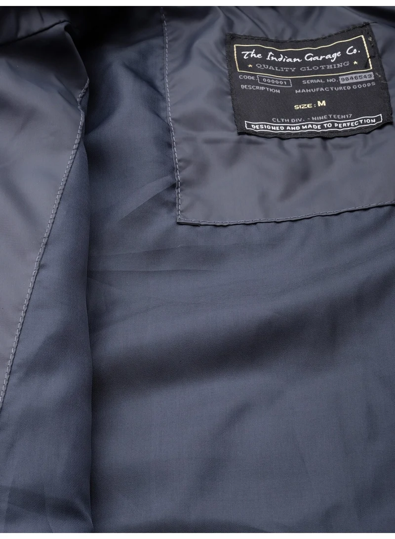 شركة المرآب الهندية Men Slim Fit Colourblocked Puffer Jackets