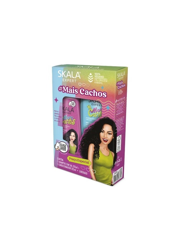 SKALA Skala Expert - Mais Cachos Shampoo and Conditioner Set 