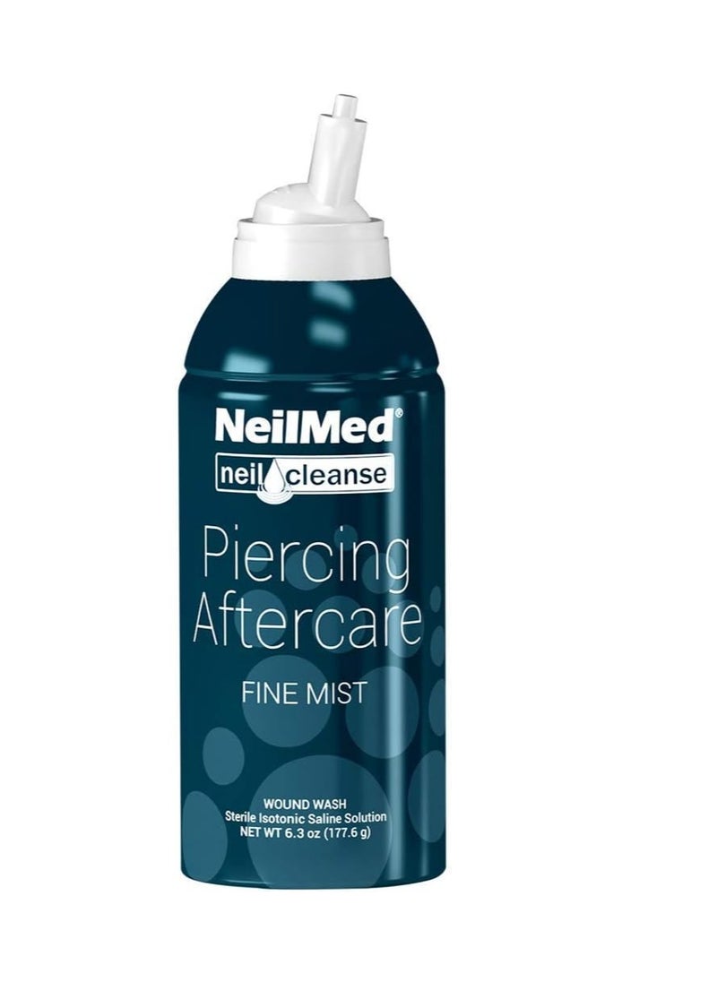 NeilMed NeilMed NeilCleanse Piercing Aftercare, Fine Mist, 6.3 Fluid Ounce 