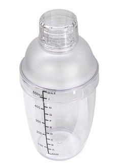 MIBRU Coffee Transparent Shaker 530ml with Built In Strainer Drink Mixer with Scale Thickened Hand Shaker Cup Professional Mixing Tool  - Image 5