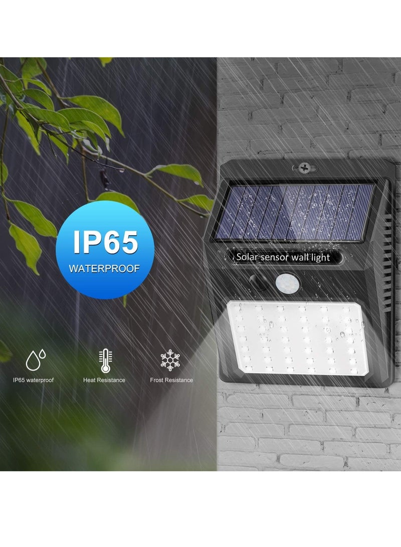 ELTERAZONE Wireless IP 65 Waterproof 42 LED Solar Lights - Pack of 10/3 Working Mode - Image 4