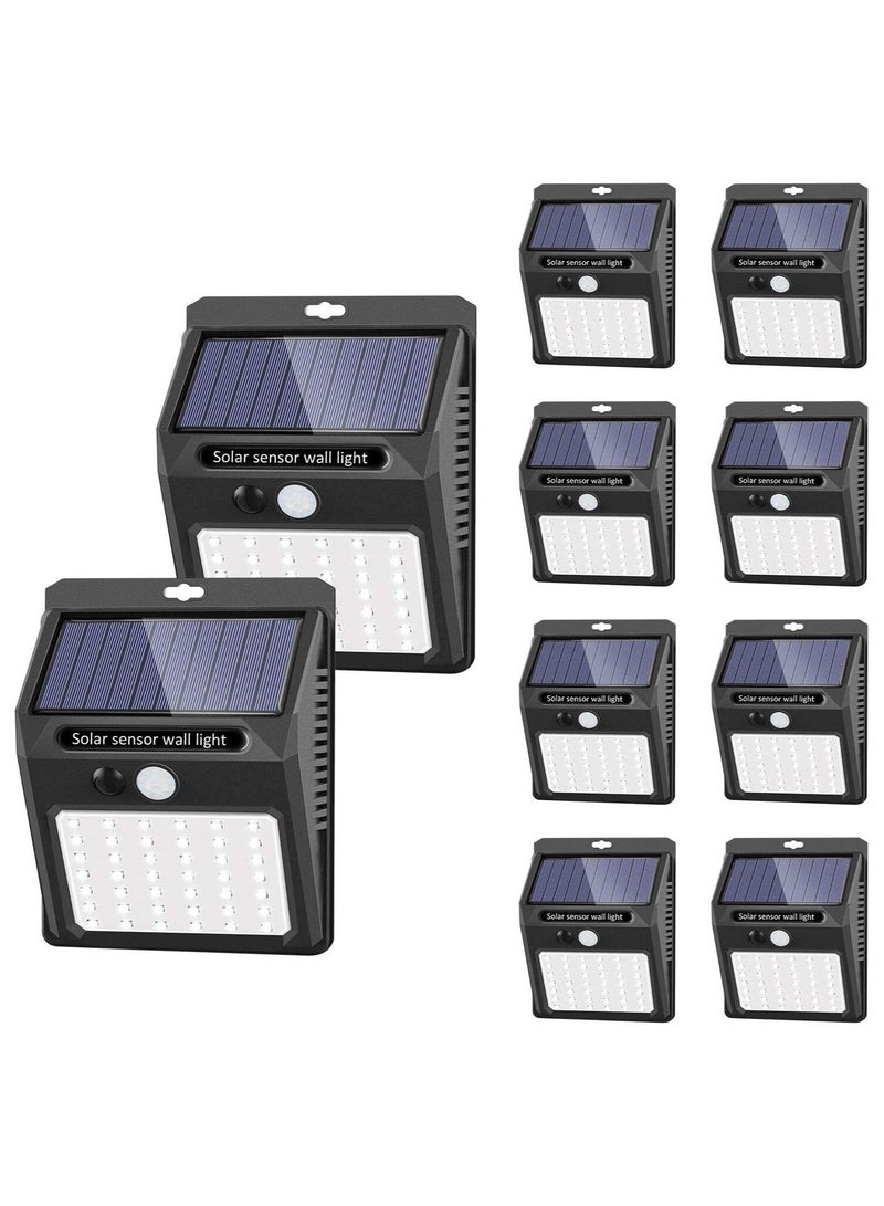 ELTERAZONE Wireless IP 65 Waterproof 42 LED Solar Lights - Pack of 10/3 Working Mode - Image 1